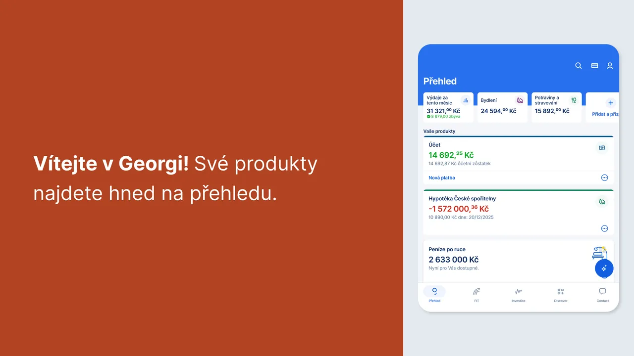 Vítejte v Georgi! Své produkty najdete hned na přehledu.