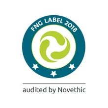 Logo of FNG label 2018 with three stars rating
