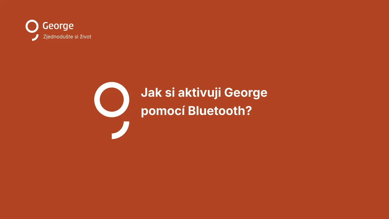 Jak si aktivuji George přes Bluetooth