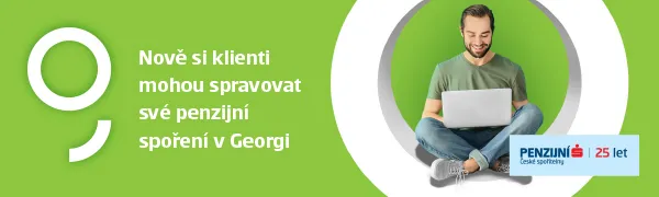 George přináší nové možnosti správy Vašeho penzijka online