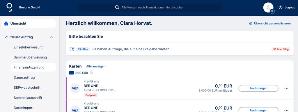 Finanzamtszahlung