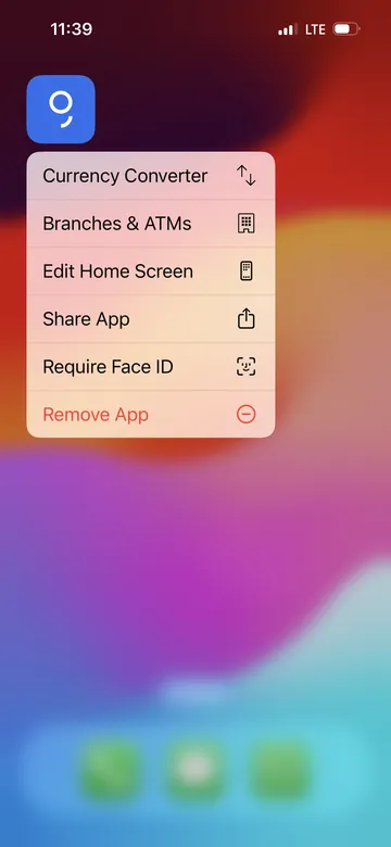 George-App - Home Screen