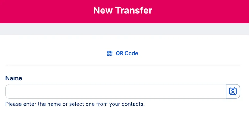 Name field with address book - George web