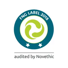 Logo of FNG label 2018 with two stars rating
