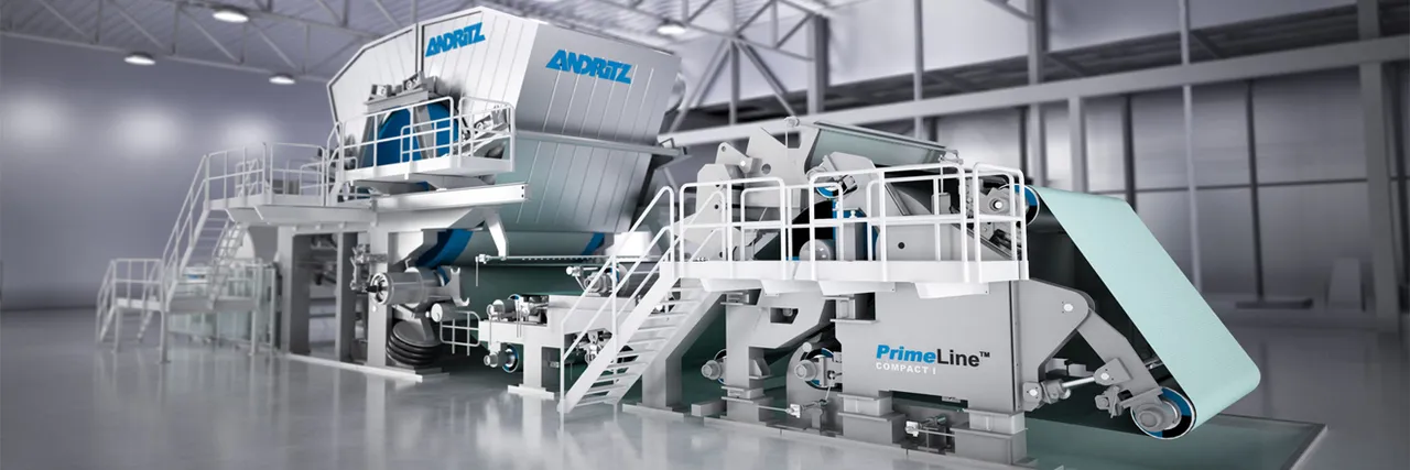 Andritz-Produktionslinie