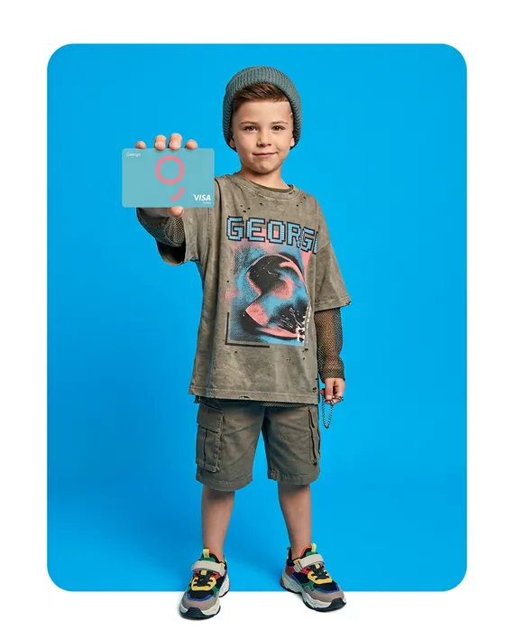 Cont Online George Kids | Card bancar copii varsta pana la 7 ani | BCR Persoane fizice