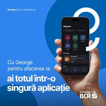 cont George PFA fără comisioane | cont online PFA profesii liberale BCR | pachet George pentru profesii liberale | cont business PFA 100% online