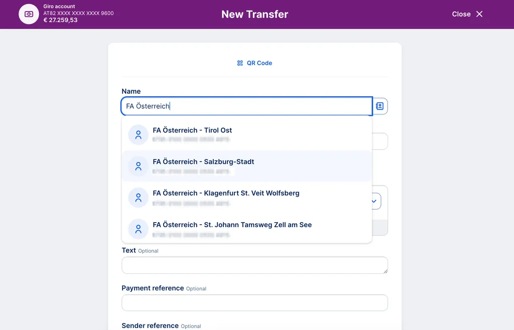 New Transfer