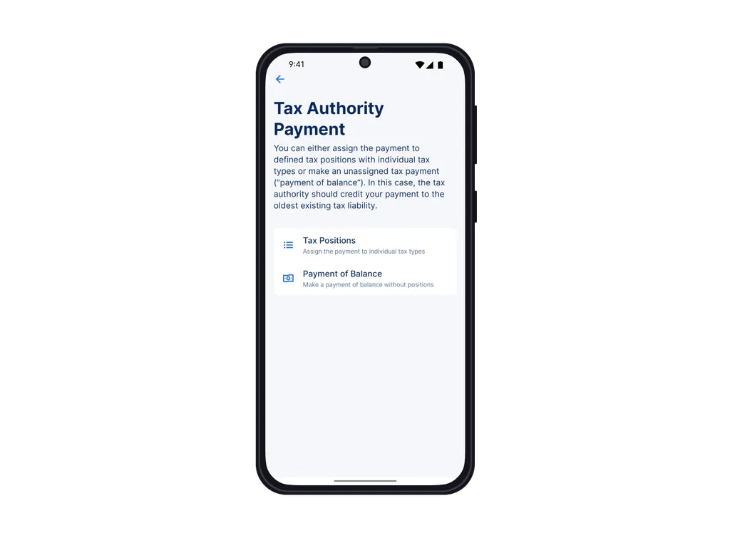 Tax Positions or Balance Payment
