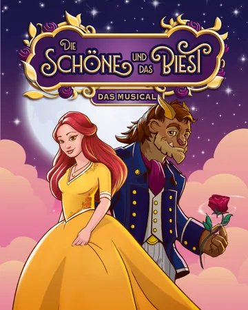 Plakat Die Schöne und das Biest - das Musical