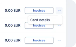 Action button cards