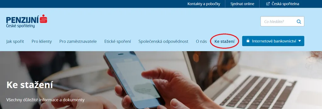 umístění dokumentů