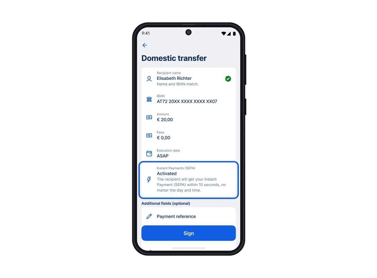 Instant Payment (SEPA)