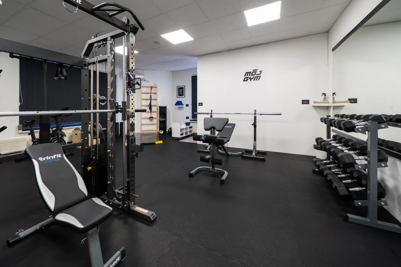 fitnes MôjGym interiér