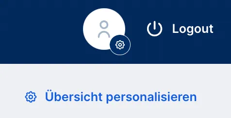 Ihre Übersicht personalisieren