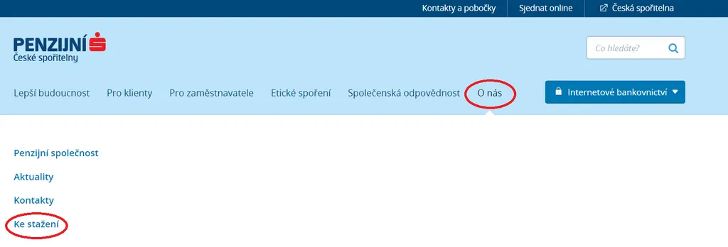 umístění dokumentů