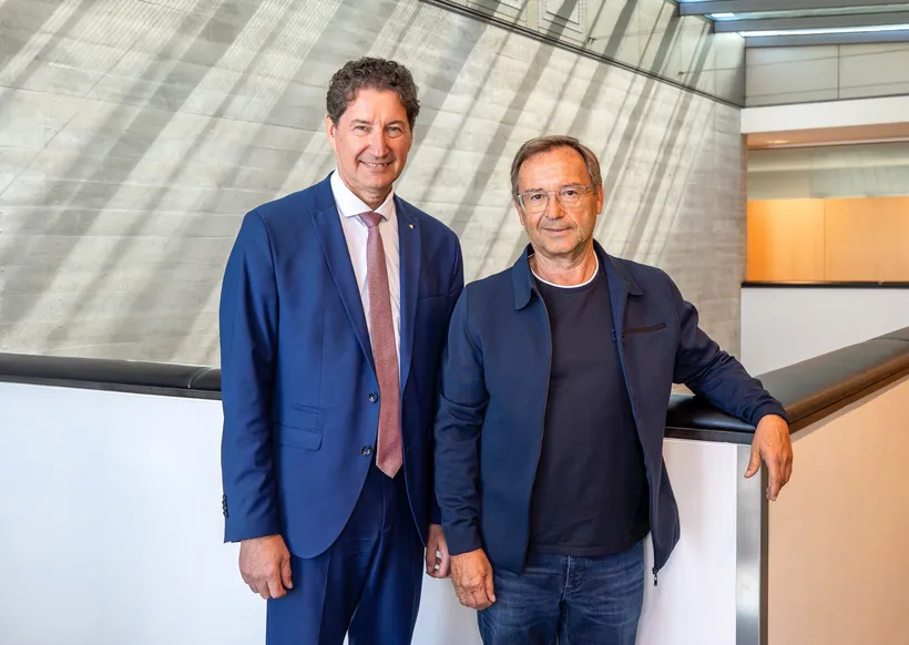 Harald Giesinger und Werner Boehler