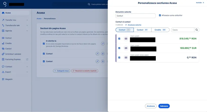 Select Accounts
